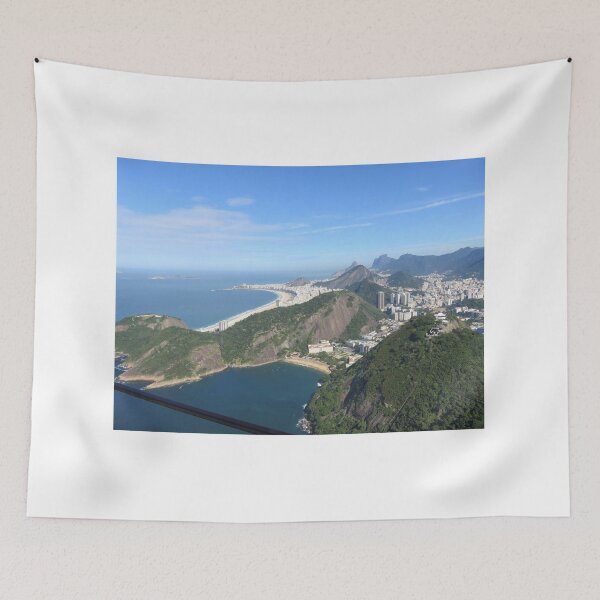 Item preview, Rio Brazil, Copacabana Beach/City designed and sold by StrongJourneys.
