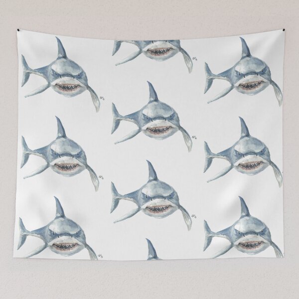 Item preview, Nerdy Shark designed and sold by sarahvogelart.