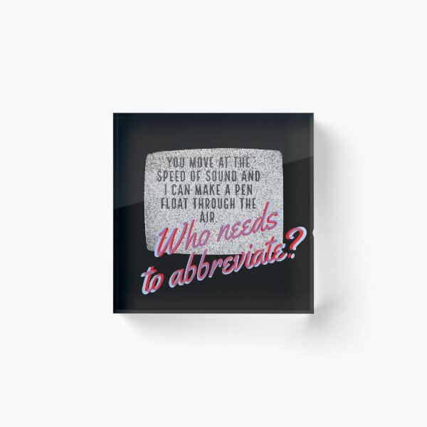 Item preview, Who Needs to Abbreviate? designed and sold by Nananinja5587.