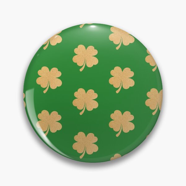 Item preview, St Pattys Day Shirt for Women with gold  Four Leaf Clover. designed and sold by TheFlipRepublic.
