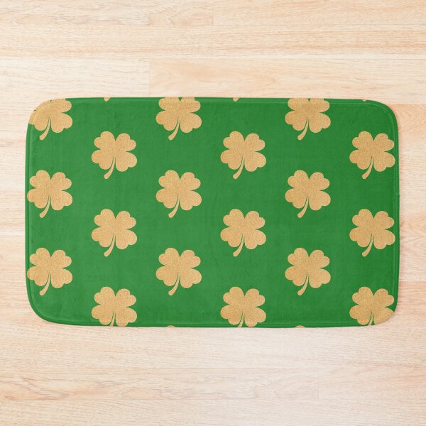 Item preview, St Pattys Day Shirt for Women with gold  Four Leaf Clover. designed and sold by TheFlipRepublic.