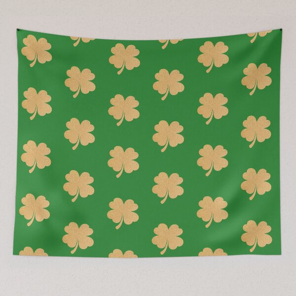 Item preview, St Pattys Day Shirt for Women with gold  Four Leaf Clover. designed and sold by TheFlipRepublic.