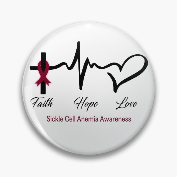 Item preview, Faith Hope Love Sickle Cell Anemia Awareness designed and sold by frechettee.