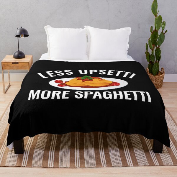 Item preview, Less Upsetti More Spaghetti Funny Italian designed and sold by TopDawgDesigns.