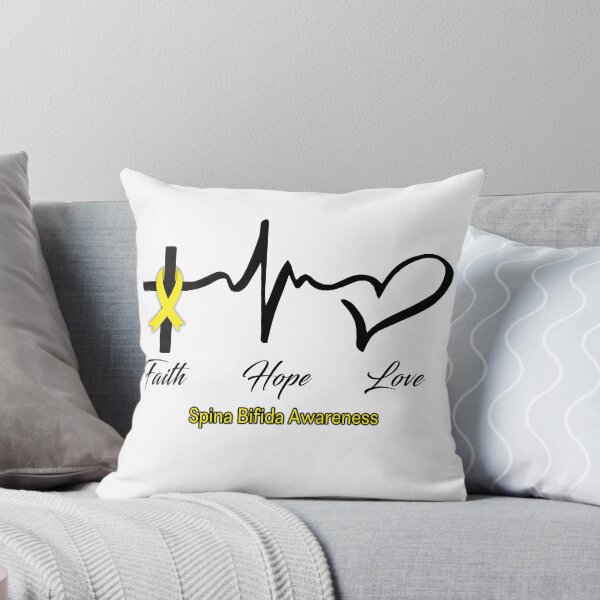 Item preview, Faith Hope Love Spina Bifida Awareness designed and sold by frechettee.