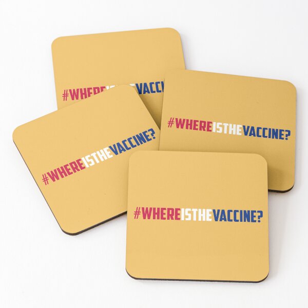 Item preview, #WhereIsTheVaccine Australia Where is the vaccine? designed and sold by Giovanni's  Brown Quotes.