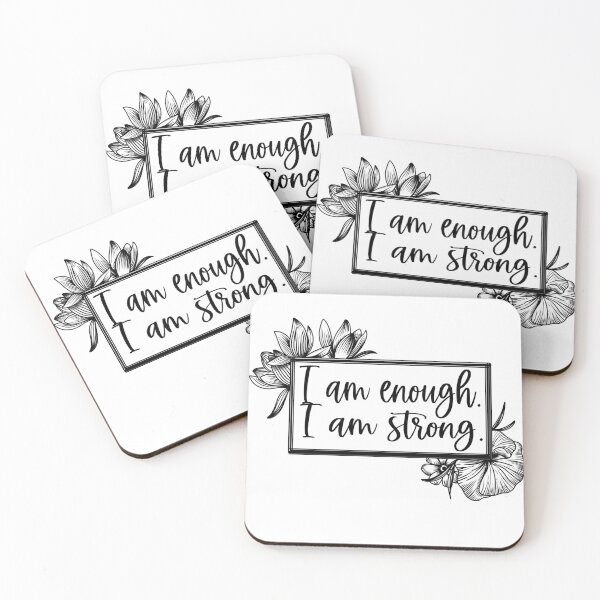 Item preview, I am enough.  designed and sold by PurpleTurtle8.