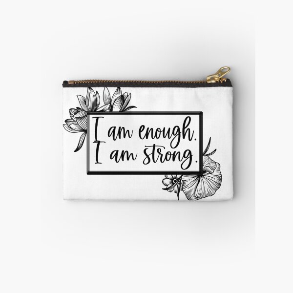 Item preview, I am enough.  designed and sold by PurpleTurtle8.