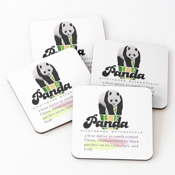 Item preview, Panda fact card designed and sold by bleachersbracelets.