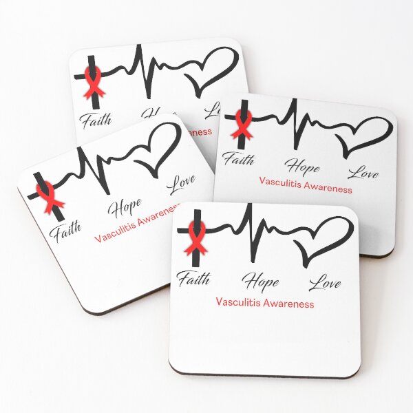 Item preview, Faith Hope Love Vasculitis Awareness designed and sold by frechettee.
