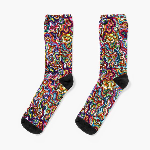 Aboriginal Dot Socks