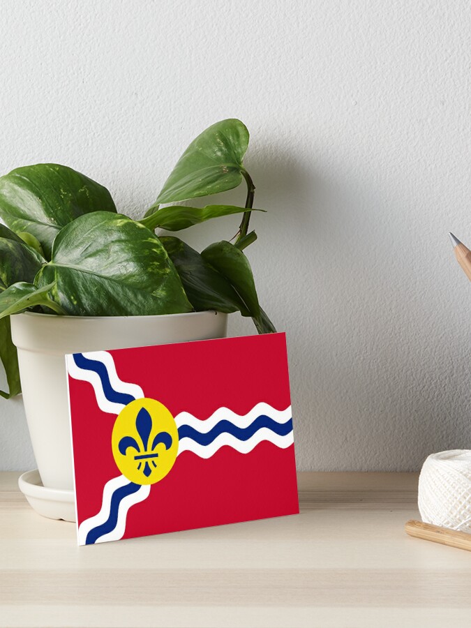 St. Louis Missouri Flag | Art Board Print