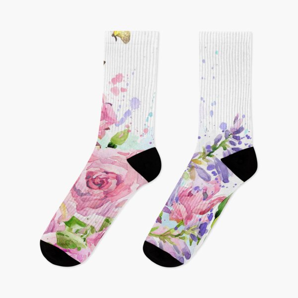Item preview, Pink and Blue Floral Designs designed and sold by cindyfordyce.