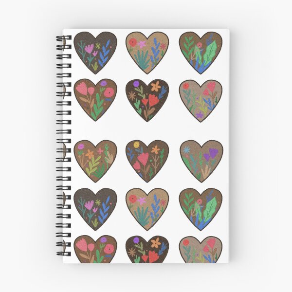 Item preview, floral  heart pattern galore, seamless floral pattern, flowers, decor, beautiful, trendy, modern, chic designed and sold by helkav.