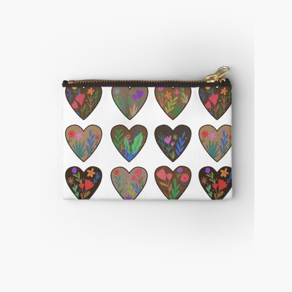 Item preview, floral  heart pattern galore, seamless floral pattern, flowers, decor, beautiful, trendy, modern, chic designed and sold by helkav.