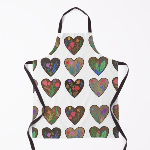 Item preview, floral  heart pattern galore, seamless floral pattern, flowers, decor, beautiful, trendy, modern, chic designed and sold by helkav.