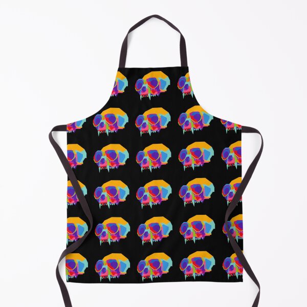 Item preview, Monkey Skull Pattern Wpap Style Black background designed and sold by ahmadnusyirwan.