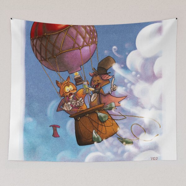 Item preview, Flying with Reginald designed and sold by victorroa.