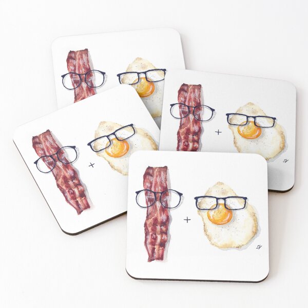 Item preview, Eggs and Bacon designed and sold by sarahvogelart.