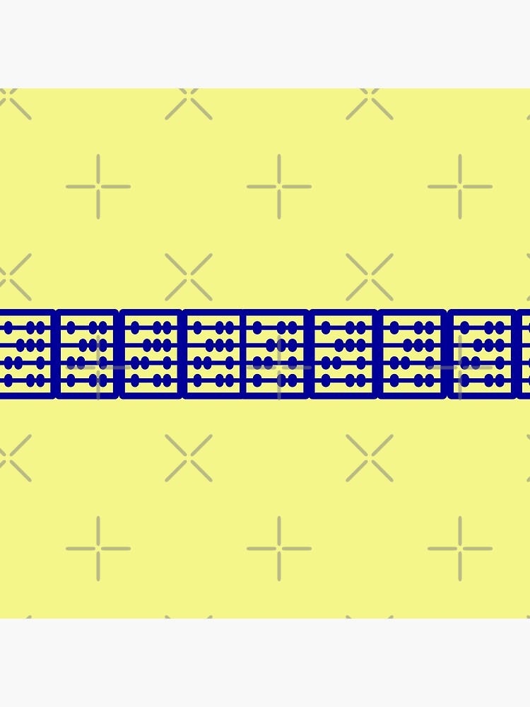 Beautiful Yellow Blue Geometric Design by Veee8