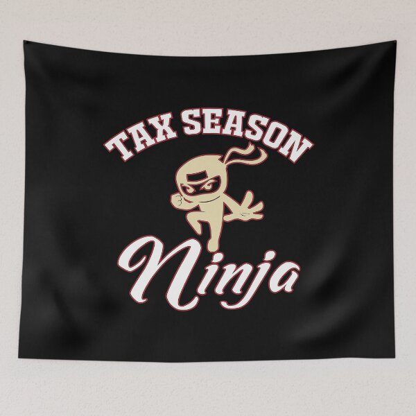 Item preview, Tax Season Ninja Funny Accountant CPA Gift designed and sold by TopDawgDesigns.