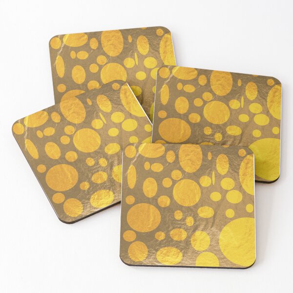 Item preview, Gold circles pattern designed and sold by KIKOOSTORE.