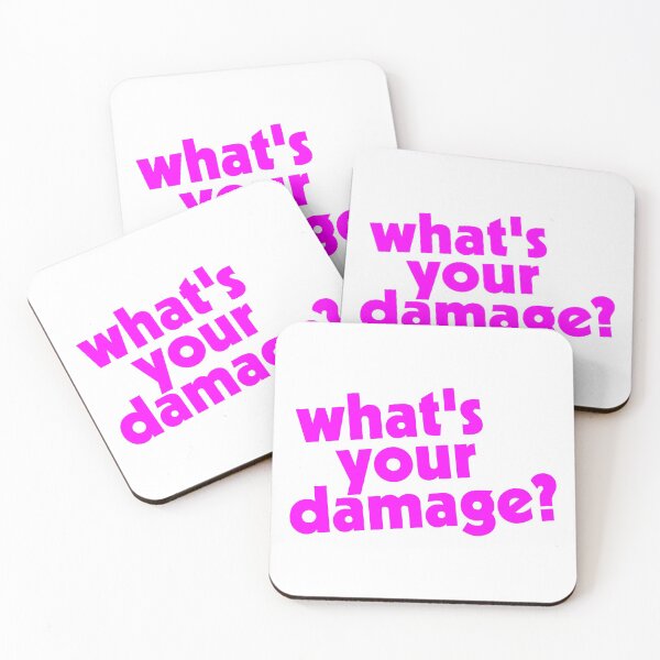 Item preview, What's Your Damage? designed and sold by acquiesce13.