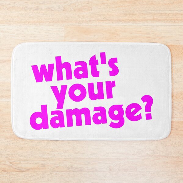 Item preview, What's Your Damage? designed and sold by acquiesce13.