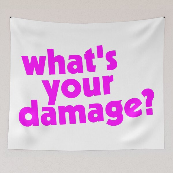 Item preview, What's Your Damage? designed and sold by acquiesce13.