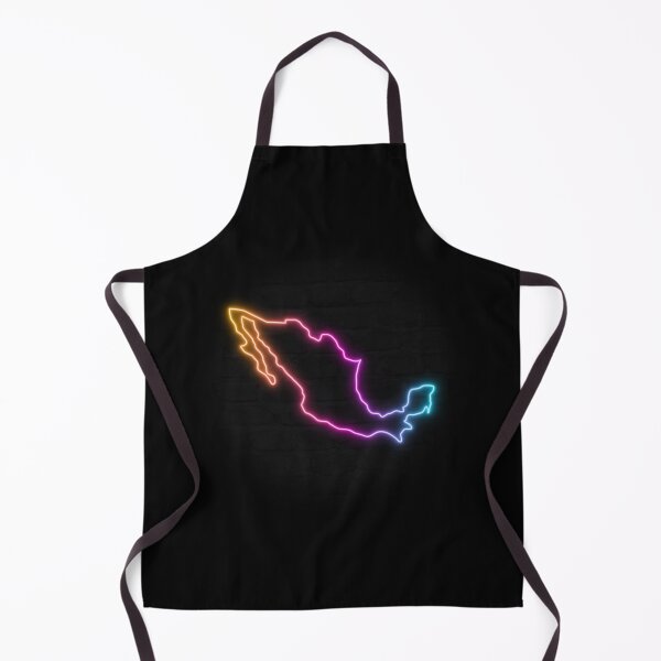 Item preview, Mexico Neon Outline - Retrowave Multicolor Glow designed and sold by dylanxh.