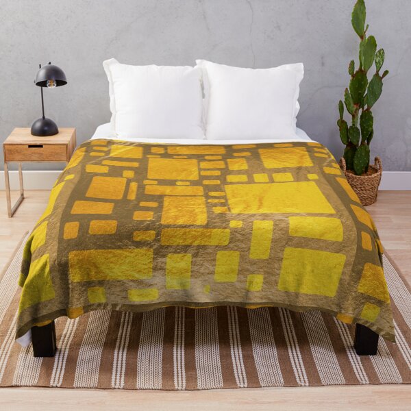 Item preview, Gold rounded rectangles pattern designed and sold by KIKOOSTORE.