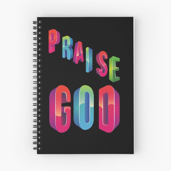 Item preview, Praise GOD-Black Background  designed and sold by Trendi61.