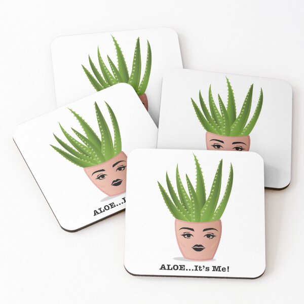 Item preview, ALOE It's Me...Hello From The Other Side Aloe Plant designed and sold by DesignChaser.