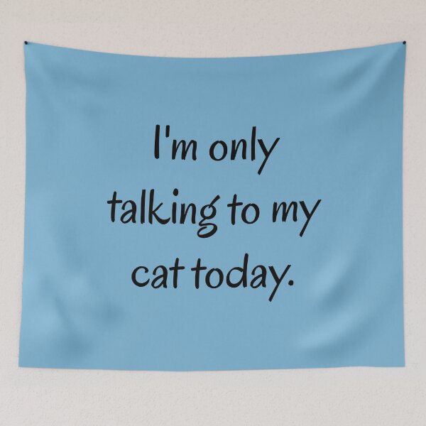 Item preview, Talking to my Cat designed and sold by mwagie.