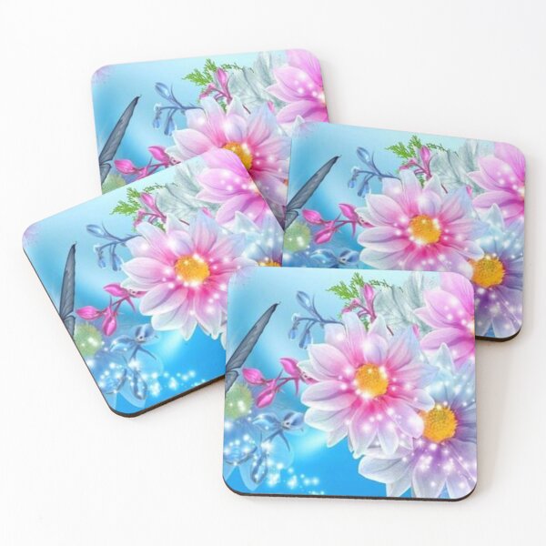 Item preview, Blue and Pink Butterfly Floral Design designed and sold by cindyfordyce.