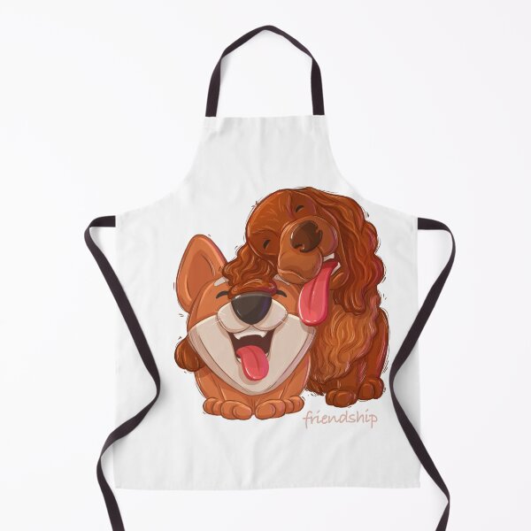 Item preview, Corgi dog and Cocker Spaniel Friendship designed and sold by kriskisisback.
