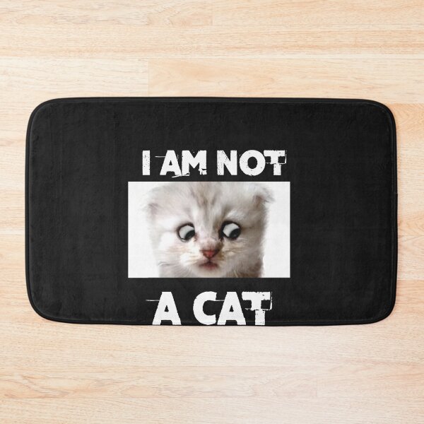 Item preview, Funny shirt I am not a cat  designed and sold by boxofstories.