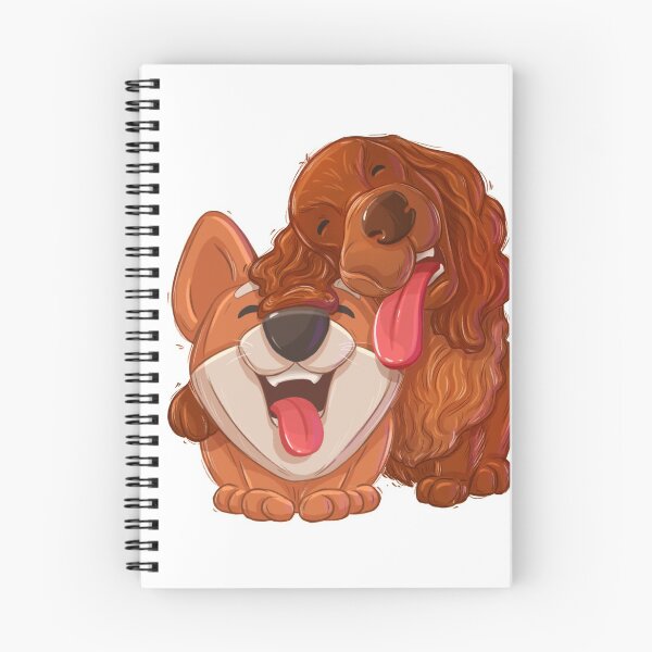 Item preview, Copy of Corgi dog and Cocker Spaniel Friendship  designed and sold by kriskisisback.