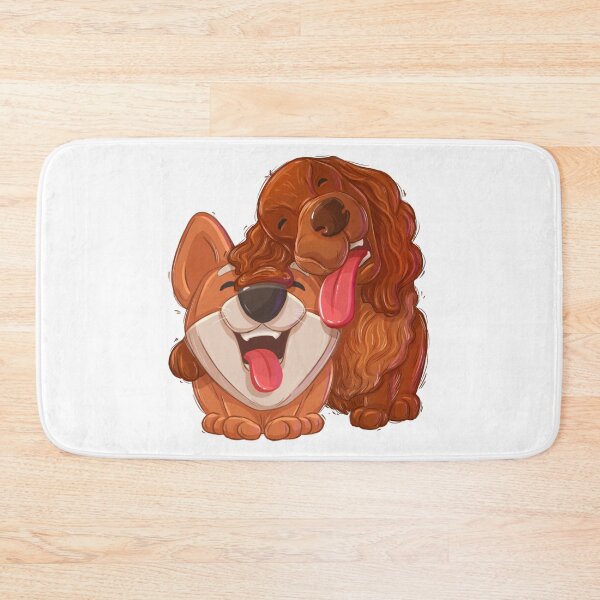 Item preview, Copy of Corgi dog and Cocker Spaniel Friendship  designed and sold by kriskisisback.