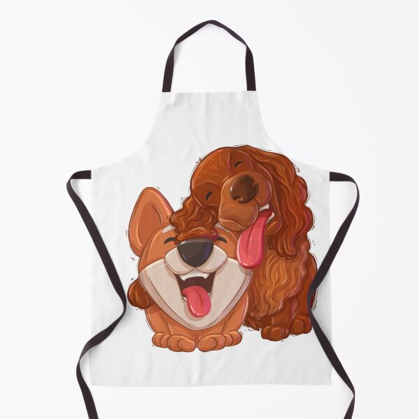 Item preview, Copy of Corgi dog and Cocker Spaniel Friendship designed and sold by kriskisisback.