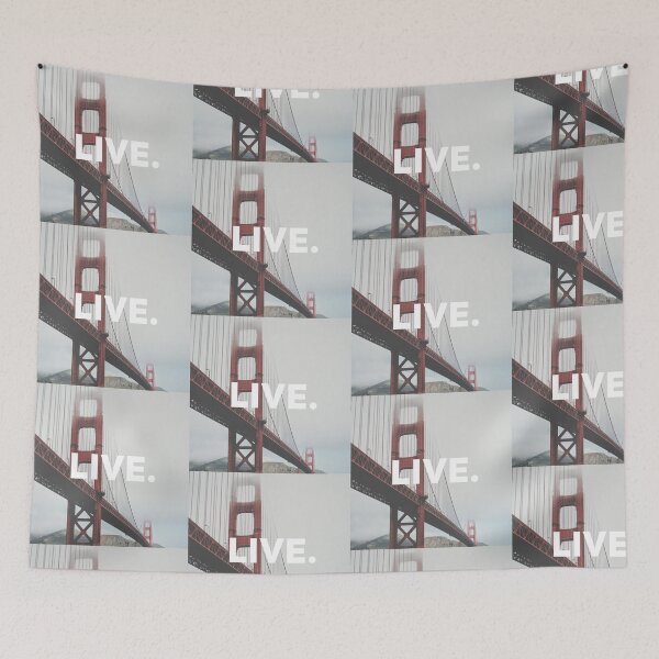 Item preview, Golden Gate Bridge View // LIVE.  designed and sold by HRVY  Clarke.