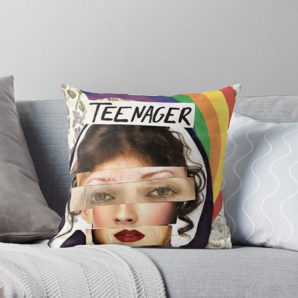 Item preview, Society Killed The Teenager - Design Art Print Collage designed and sold by Ruby Star.