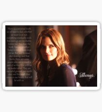 Kate Beckett Sticker