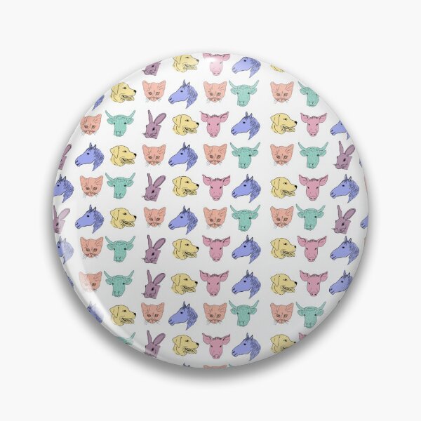 Item preview, Colourful animal grid designed and sold by Vet-Obsess.