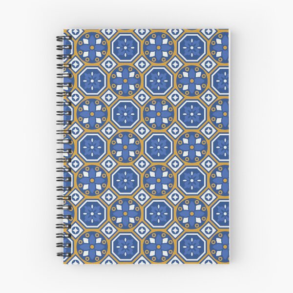 Item preview, Blue and Gold Talavera Pattern  designed and sold by Warrior Veteran Clothing.