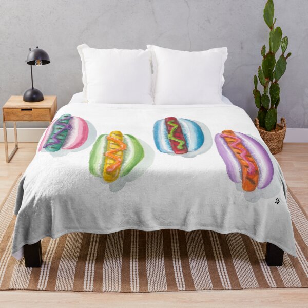 Artikelvorschau, Psychadelic Hot Dogs entworfen und verkauft von sarahvogelart.