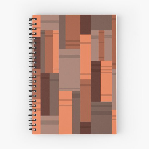 Item preview, Print inspired by leather bound books in browns designed and sold by brotherinas.