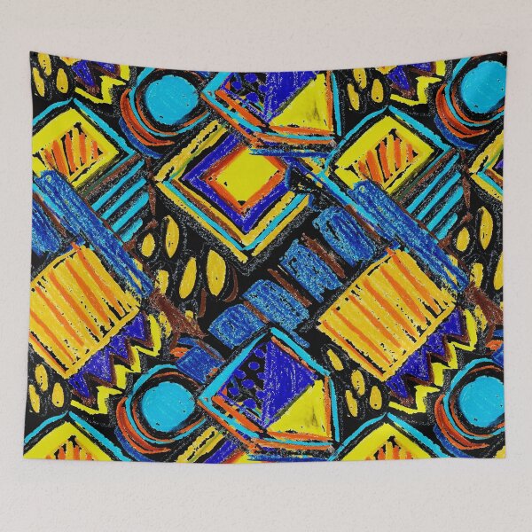 Item preview, Creative colorful abstraction. Children's drawings designed and sold by NatalliaNovik.