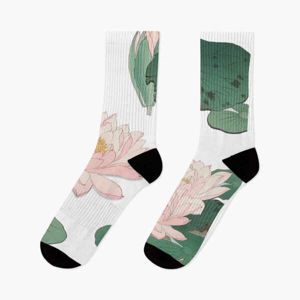 Item preview, Waterlilly Design Pink & Green designed and sold by Rachel Pile.