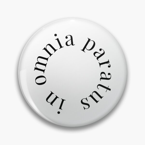 Item preview, In Omnia Paratus designed and sold by lettersbymich.